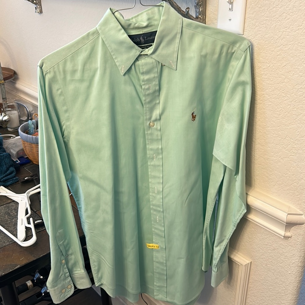 Men’s Ralph Lauren Polo in light green